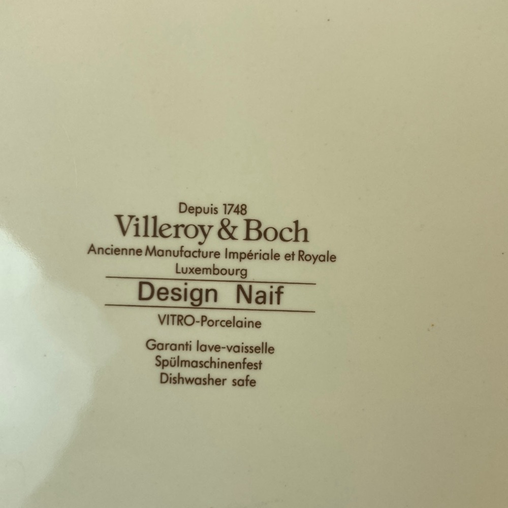 Villeroy & Boch Dinner plate Design Naif Dinner Plate Going to Market - Picture 2 of 5